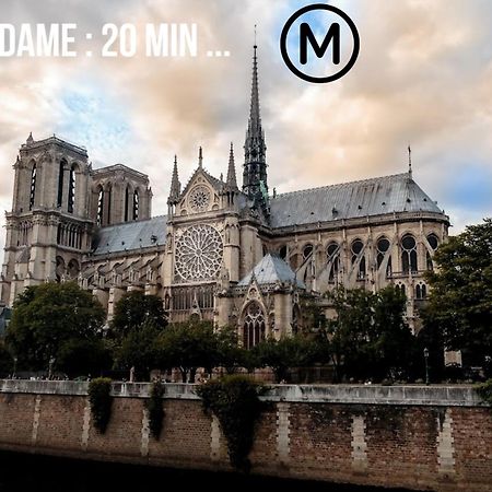 Apartmán F2 Au Calme Au Coeur De Paris 13 Exteriér fotografie