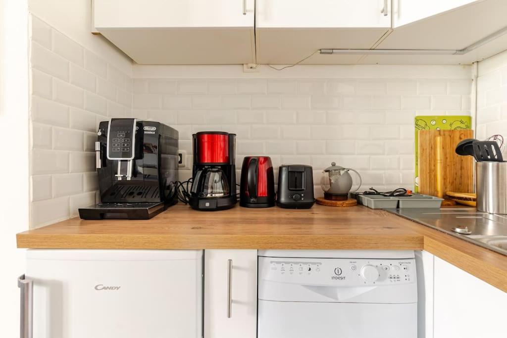 Apartmán F2 Au Calme Au Coeur De Paris 13 Exteriér fotografie